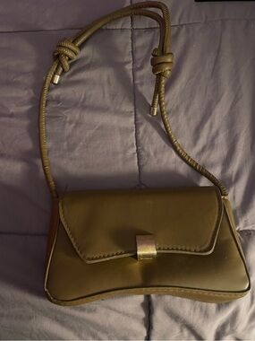 Women’s Brown Bag with Knot Strap